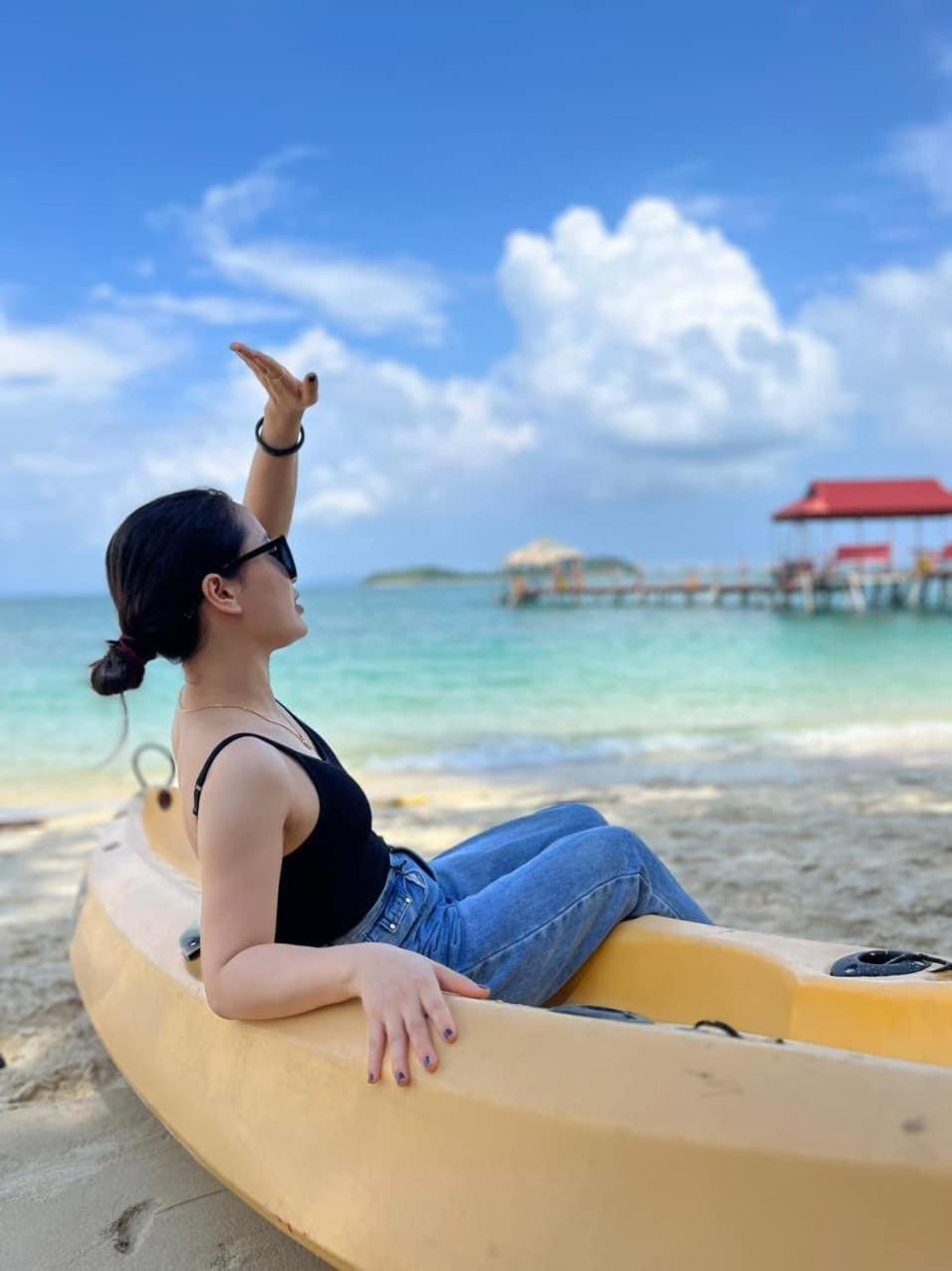 Hottel Hung Phuong Co To Hotell Dao Co To Eksteriør bilde